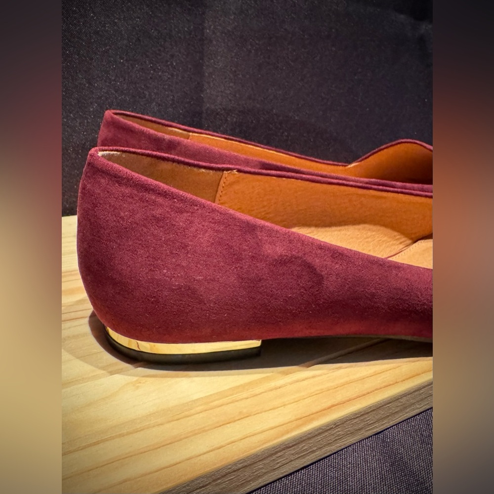 NWT-Cato Merlot/Burgundy Color Women’s Flats. Size 10 - Picture 7 of 16